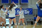 VB vs MHC  Wheaton Women's Volleyball vs Mount Holyoke College. - Photo by Keith Nordstrom : Wheaton, Volleyball, VB